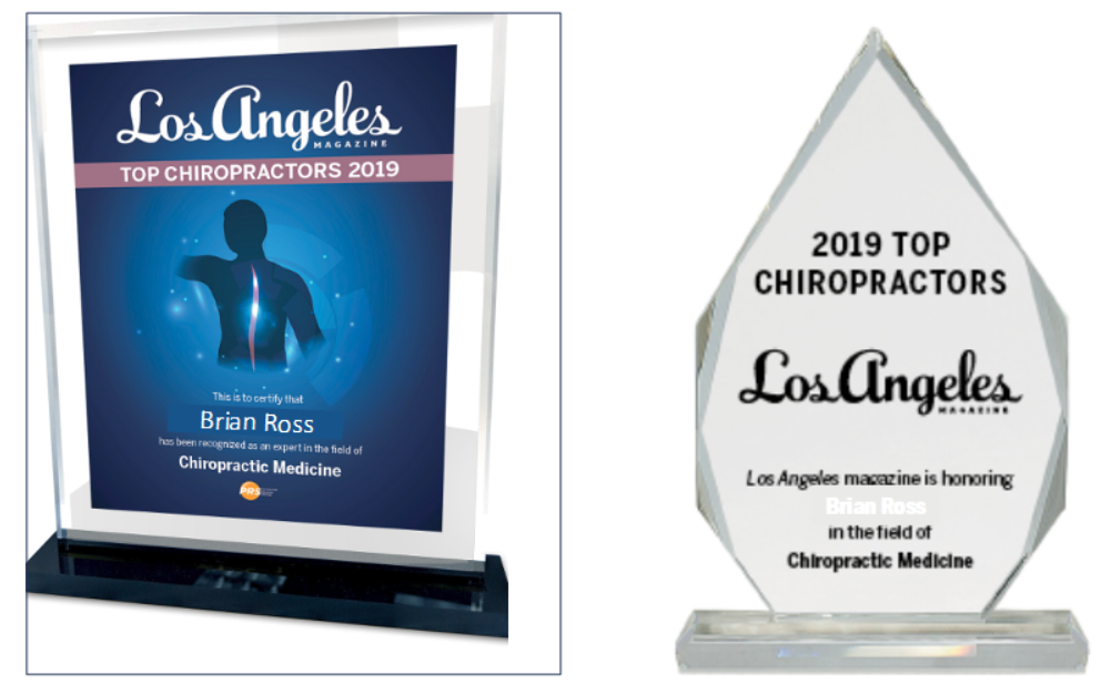 Dr. Brian Ross chiropractor awards